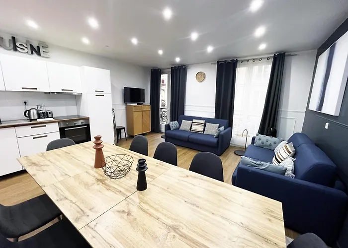 Urban Flat 17 - Pretty 3 Bdr Flat In Paris Montorgueil